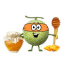 E-liquide Melon Miel 10 ml - Les Supers Jus